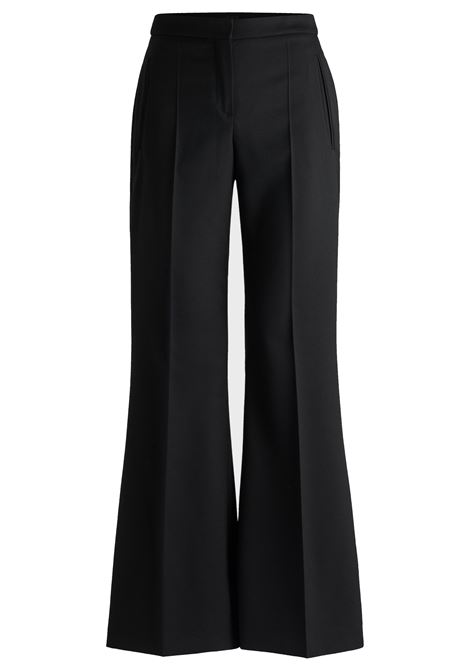 Regular fit flared pants in wool blend twill BOSS |  | 50524051001