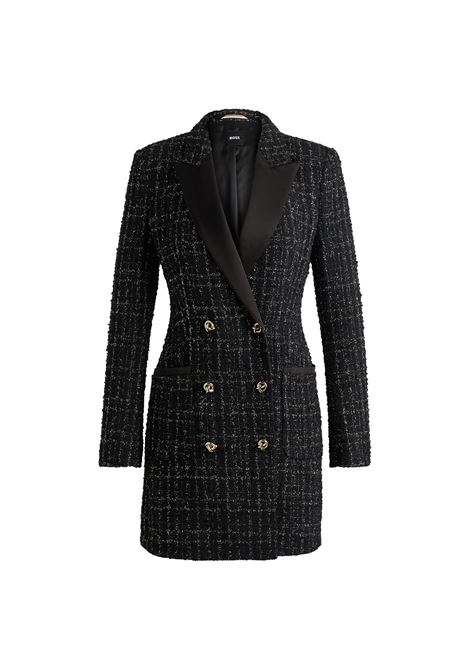 Abito Tweed BOSS Tuxedo con Bottoni Metallici e Dettagli a Spacco BOSS | Vestiti | 50524653001