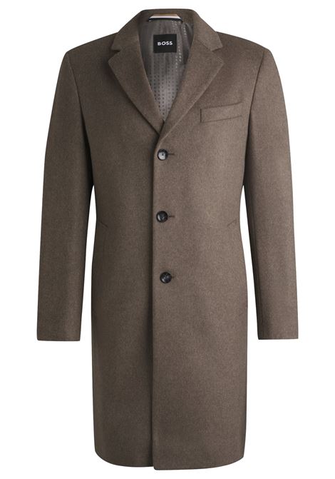 Cappotto slim fit in lana vergine e cashmere BOSS | Cappotti | 50525739252