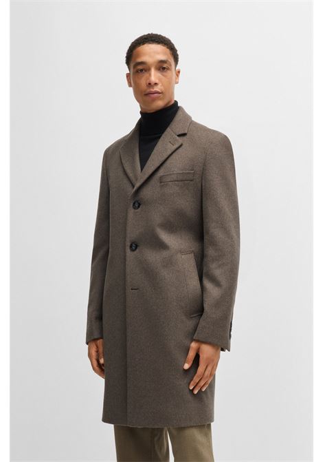 Slim fit coat in virgin wool and cashmere BOSS |  | 50525739252