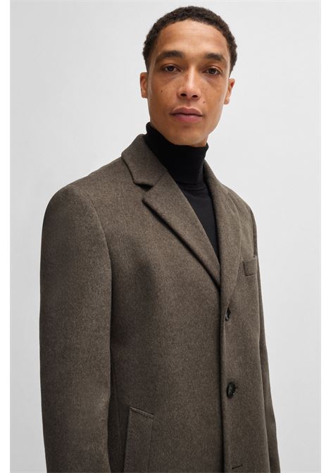 Slim fit coat in virgin wool and cashmere BOSS |  | 50525739252