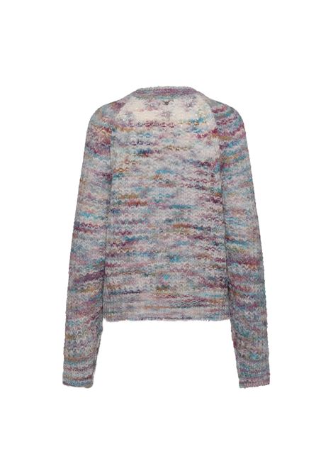 Maglione relaxed fit in misto alpaca con filati multicolore BOSS | Maglieria | 50527837967