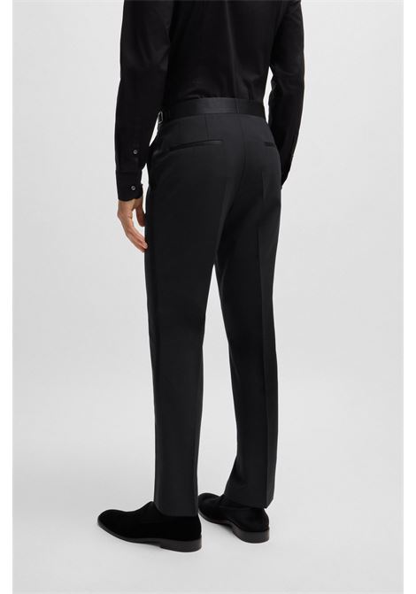 Slim fit tuxedo pants in stretch wool BOSS |  | 50527962001