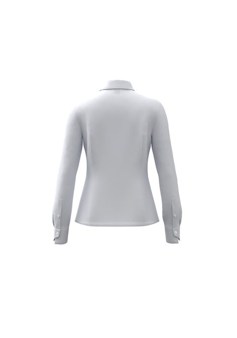 Blusa BOSS Extra Slim Fit con Colletto alla Coreana e Polsini con Bottoni  BOSS | Bluse | 50528308100