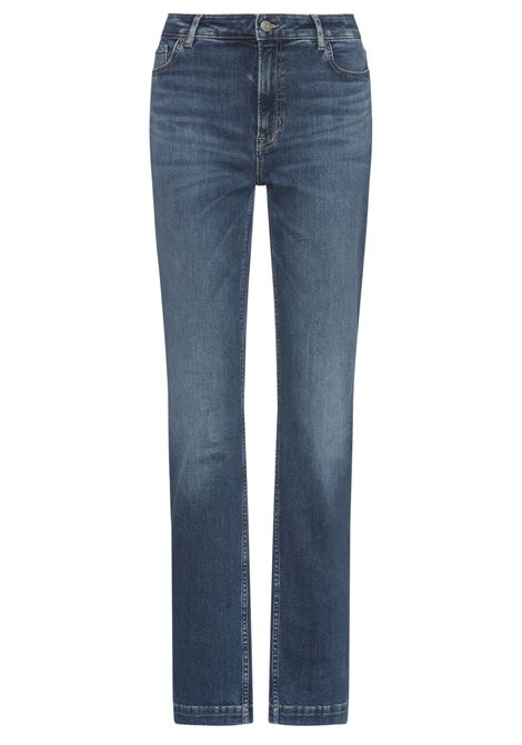 Jeans BOSS Dark Blue in Cotone Elasticizzato con Lana BOSS | Jeans | 50528359403