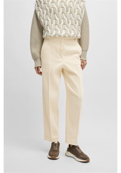 Relaxed fit high-waisted corduroy pants. BOSS |  | 50528588118