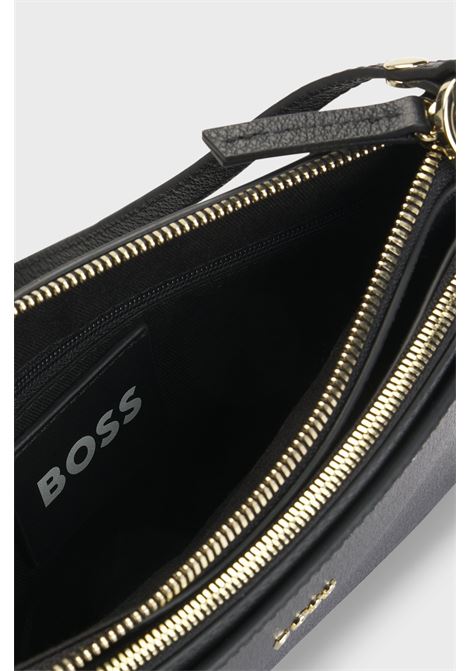 Borsa mini in pelle zigrinata con pochette rimovibile BOSS | Borse | 50528989001