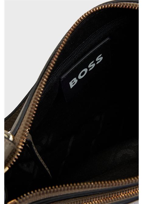 Borsa mini in pelle zigrinata con pochette rimovibile BOSS | Borse | 50528989210