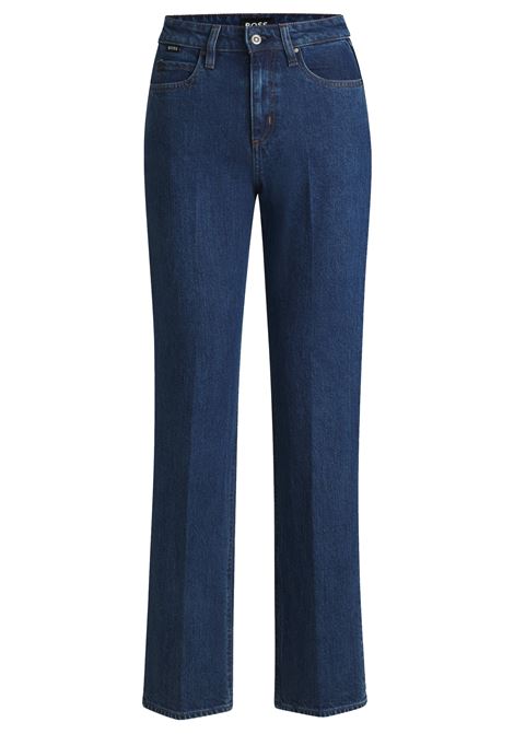 Slim fit jeans in comfortable deep blue stretch denim BOSS |  | 50528996485