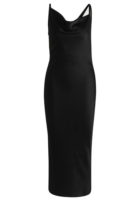 NAOMI x BOSS Cocktail dress with asymmetrical draped neckline. BOSS |  | 50532089001