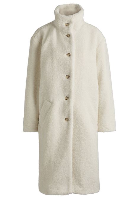 Plush coat with patterned buttons BOSS |  | 50535901118