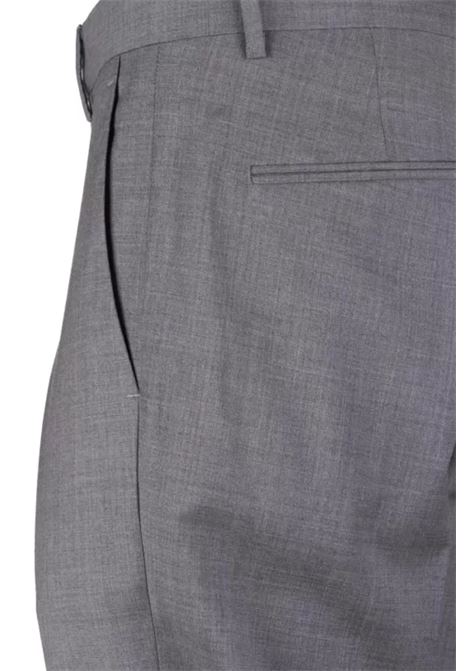 Pantalone Tasca America in Raso Tinto Diretto Grigio Antracite di Briglia BRIGLIA | Pantaloni | 424009/TIB00090