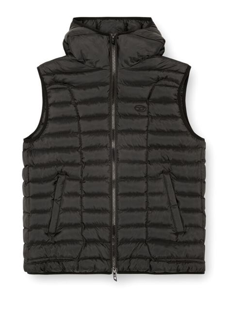 Gilet Imbottito in Nylon Leggero - W-Temple DIESEL | Abbigliamento | A14718-0BHAZ9XX