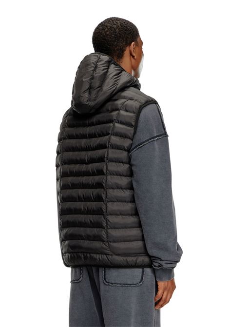 Lightweight Nylon Padded Vest - W-Temple DIESEL |  | A14718-0BHAZ9XX