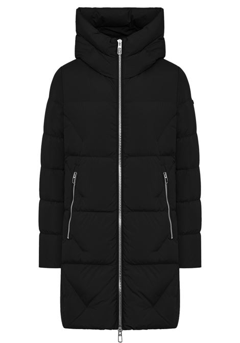 Women's Duno Puia Prica jacket in a dark shade, a perfect balance of contemporary style and functionality, ideal for cold winter days. DUNO | Parka | PUIA/APRICA901