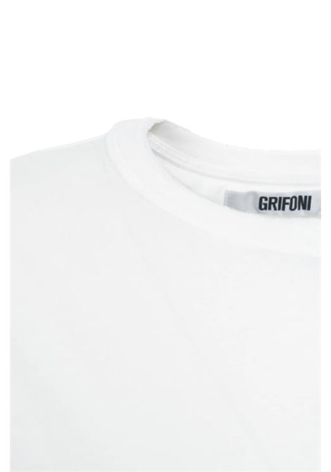 T-shirt Bianca Girocollo GRIFONI | T-shirt | GS180001/54001