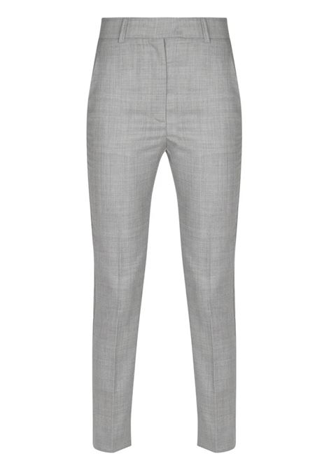 Pantalone in Lana Grigio Melange di Grifoni GRIFONI | Pantaloni | GT240071/15257