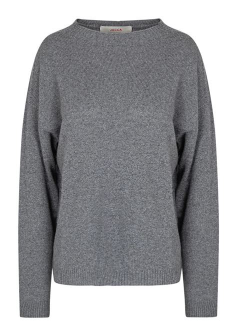 Maglia Jucca a Maniche Lunghe Colore Grigio Melange JUCCA | Maglieria | J4051029/125007