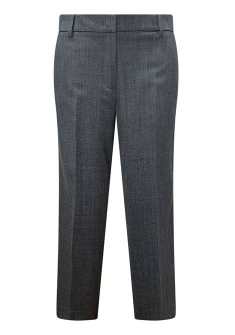 Pantalone a Sigaretta in Misto Lana Grigio Melange di Jucca JUCCA | Pantaloni | J4054082/18007