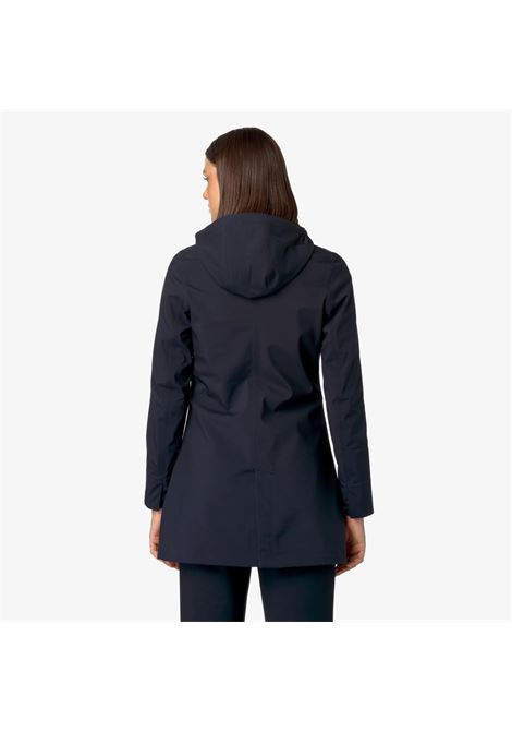 Mathy Bonded Trench Coat with Removable Hood K-WAY |  | K2148BWA2B