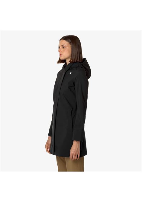 Mathy Bonded Trench Coat with Removable Hood K-WAY |  | K2148BWA3C