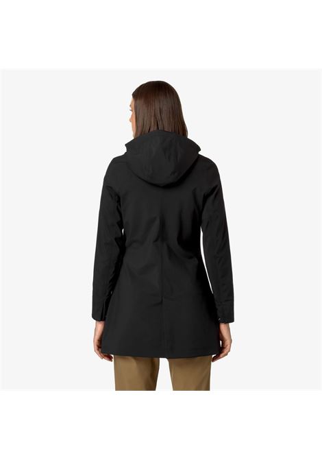 Mathy Bonded Trench Coat with Removable Hood K-WAY |  | K2148BWA3C