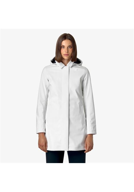 Mathy Bonded Trench Coat with Removable Hood K-WAY |  | K2148BWAK7