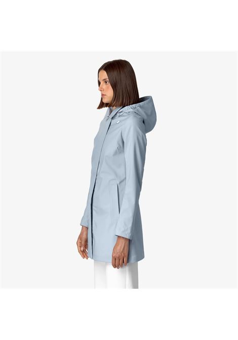 Mathy Bonded Trench Coat with Removable Hood K-WAY |  | K2148BWAS3