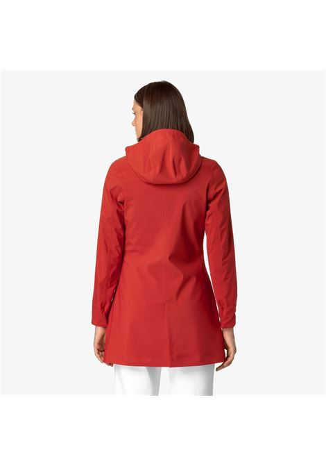 Mathy Bonded Trench Coat with Removable Hood K-WAY |  | K2148BWAS8