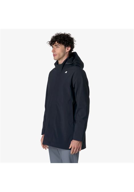 Parka Duke Bonded da uomo - Blue Depths K-WAY |  | K6116YWA2B