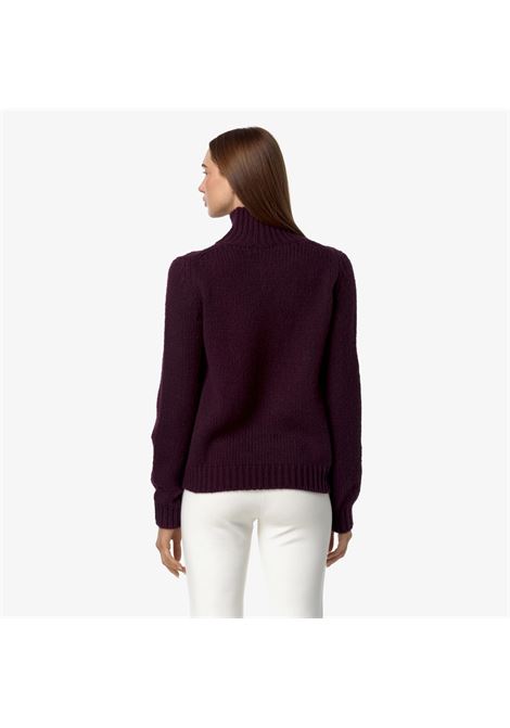 K-Way - Fuzzy wool merino blend sweater K-WAY |  | K8133SWART