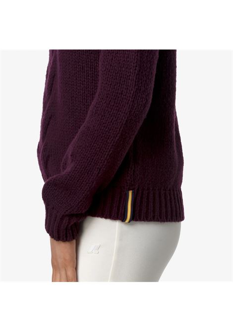 K-Way - Fuzzy wool merino blend sweater K-WAY |  | K8133SWART