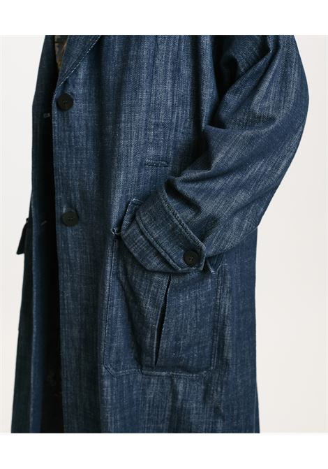 Junko Coat in Denim Color Stop MOMONI |  | MOCO0160871