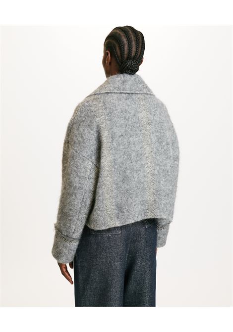 Kenpi Coat in Gauzed Alpaca Wool Cloth MOMONI |  | MOCO0180930