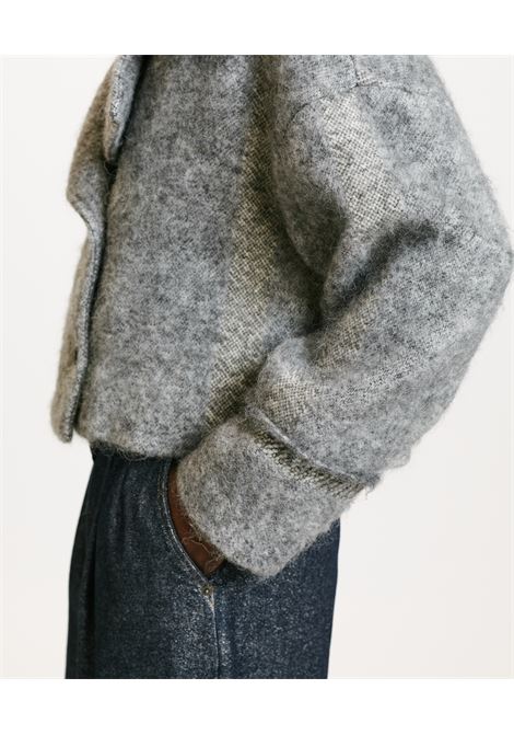 Kenpi Coat in Gauzed Alpaca Wool Cloth MOMONI |  | MOCO0180930