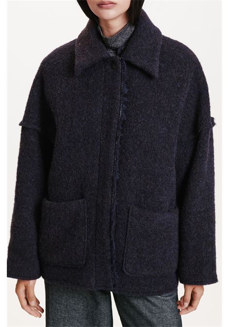 Umi Coat in Wool Bouclé and Alpaca MOMONI |  | MOCO0268032