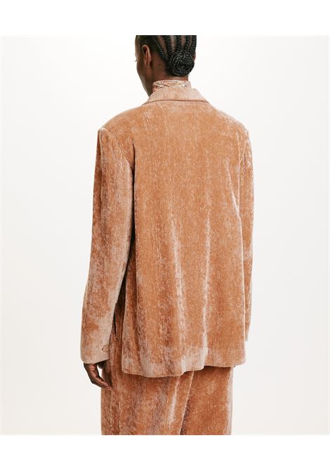 Two-tone stretch velvet hinata jacket-almond MOMONI |  | MOJA0170645