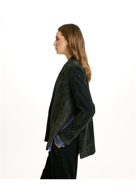 Hinata Two-Tone Stretch Velvet Jacket MOMONI |  | MOJA0170932