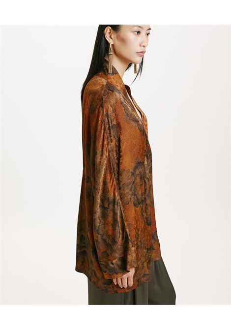 Ishiko Printed Viscose Jacquard Jacket MOMONI |  | MOJA0216775