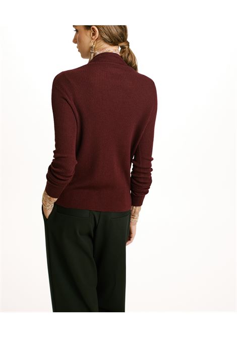 Merino wool-grape must tora sweater MOMONI |  | MOKN0130374