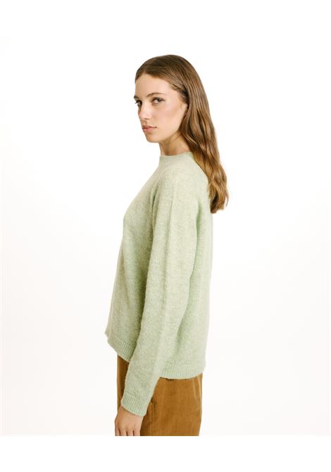 Lurex-blend mohair-acid green kyo sweater MOMONI |  | MOKN0230719