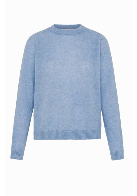 Lurex-blend mohair-blue kyo sweater MOMONI |  | MOKN0230834