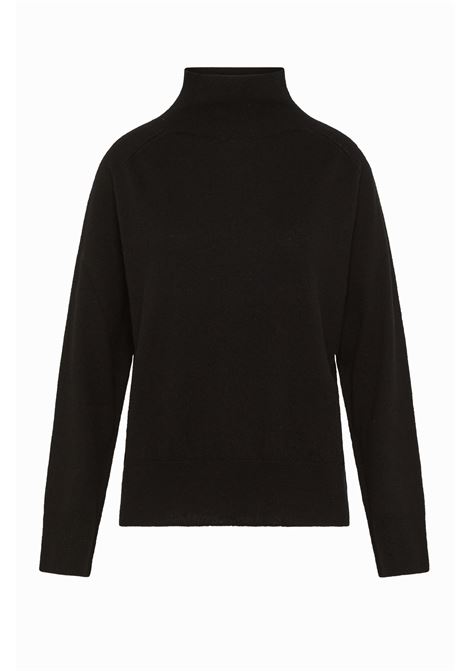 Amaya merino wool cashmere-black sweater MOMONI |  | MOKN0250990