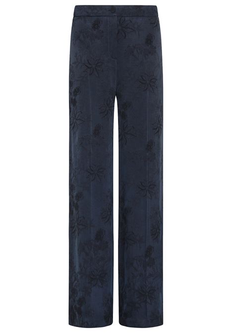 Misaki pants in jacquard-indigo viscose lyoncel MOMONI |  | MOPA0080852