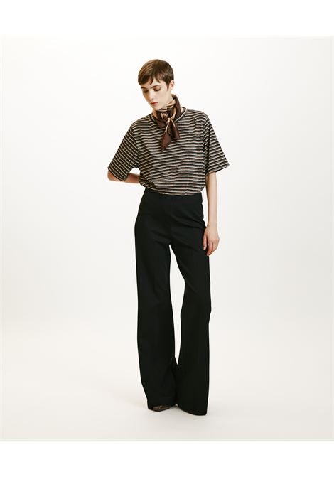 Yuki pants in milano-black stitch MOMONI |  | MOPA0150990