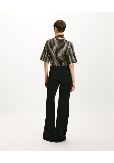 Yuki pants in milano-black stitch MOMONI |  | MOPA0150990