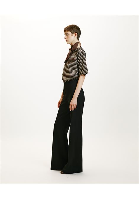 Yuki pants in milano-black stitch MOMONI |  | MOPA0150990