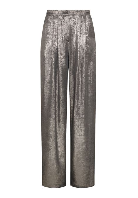 Patrice pants in fluid laminate -silver MOMONI |  | MOPA0210003