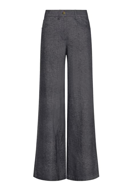 Gustave pants in cotton wool stretch-blue denim jeans MOMONI |  | MOPA0280871