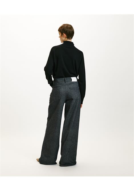 Gustave pants in cotton wool stretch-blue denim jeans MOMONI |  | MOPA0280871